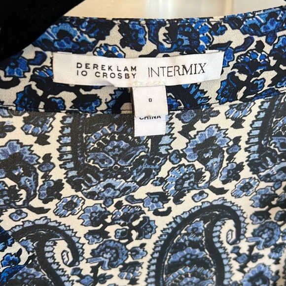 10 Crosby Derek lam silk blouse - Picture 5 of 8